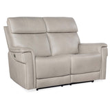 Lyra Leather Zero Gravity Power Loveseat by Hooker