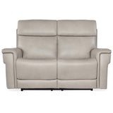 Lyra Leather Zero Gravity Power Loveseat, Sahara Ash-Furniture - Sofas-High Fashion Home
