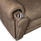 Duncan Leather Power Recliner, Kalahari Camel-Furniture - Chairs-High Fashion Home
