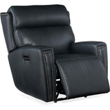 Ruthe Zero Gravity Power Leather Recliner, Salvo Denim-Furniture - Chair-High Fashion Home