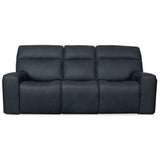 Riverton Leather Power Sofa, Dante Afterdusk-Furniture - Sofas-High Fashion Home