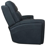 Riverton Leather Power Sofa, Dante Afterdusk-Furniture - Sofas-High Fashion Home