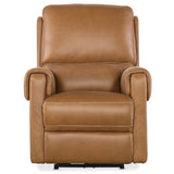 Somers Leather Power Recliner, Denver Coffee