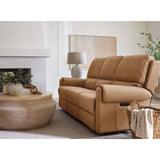 Somers Leather Power Sofa, Denver Coffee-Furniture - Sofas-High Fashion Home