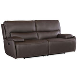 Kramer Leather Zero Gravity Power Sofa by Hooker