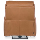 Miles Leather Zero Gravity Power Recliner, Oslo Antelope