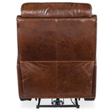 Harlan Leather Zero Gravity Power Recliner, Carrington Walnut-Furniture - Chairs-High Fashion Home