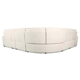Vann 6 Piece Leather Sectional, Dante Moonshine-Furniture - Sofas-High Fashion Home