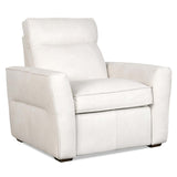 Vann Power Leather Recliner, Dante Moonshine