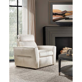 Vann Power Leather Recliner, Dante Moonshine