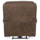Wheeler Leather Power Recliner, Seville Timber-Furniture - Chairs-High Fashion Home