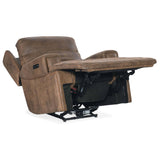 Wheeler Leather Power Recliner, Seville Timber-Furniture - Chairs-High Fashion Home