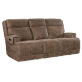 Wheeler Leather Power Sofa, Seville Timber-Furniture - Sofas-High Fashion Home