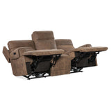 Wheeler Leather Power Sofa, Seville Timber-Furniture - Sofas-High Fashion Home