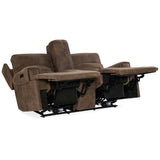 Wheeler Leather Power Console Loveseat, Seville Timber-Furniture - Sofas-High Fashion Home