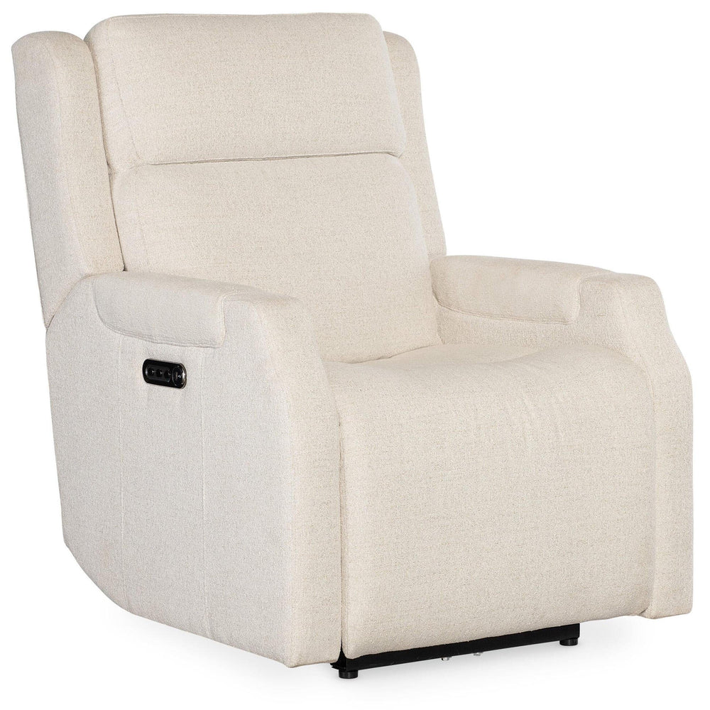 Nelson Leather Zero Gravity Power Recliner, Wayfarer Frost