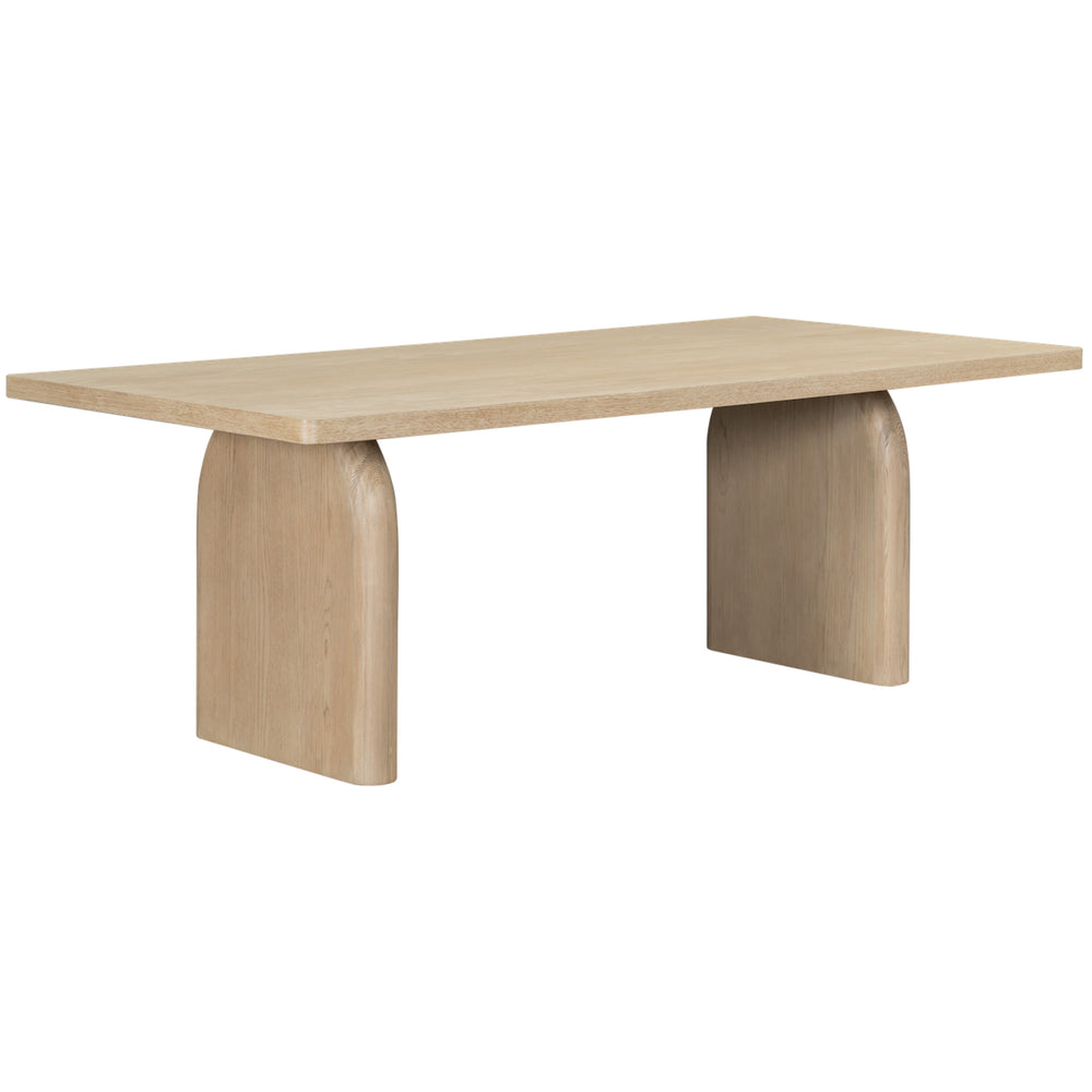 Pacifica Dining Table, Raw Oak
