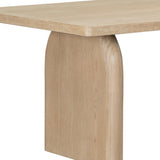 Pacifica Dining Table, Raw Oak