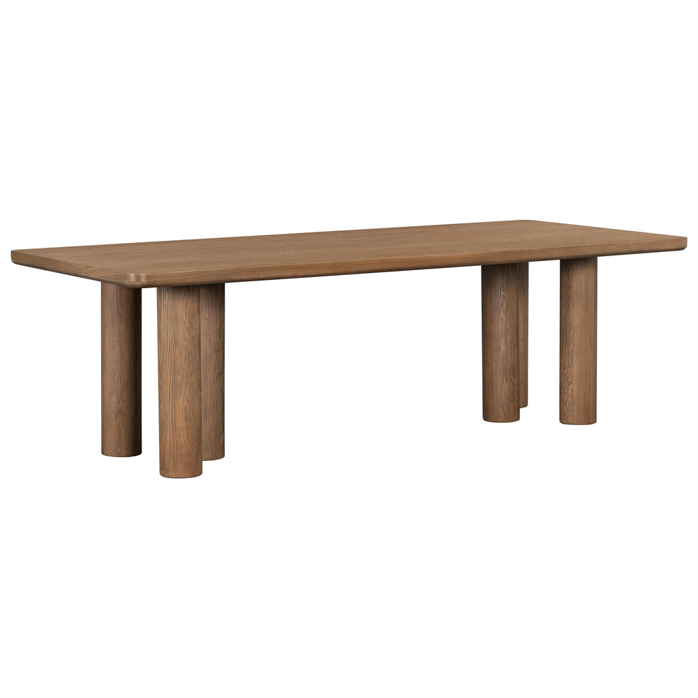 Presidio Dining Table, Warm Oak