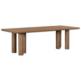 Presidio Dining Table, Warm Oak