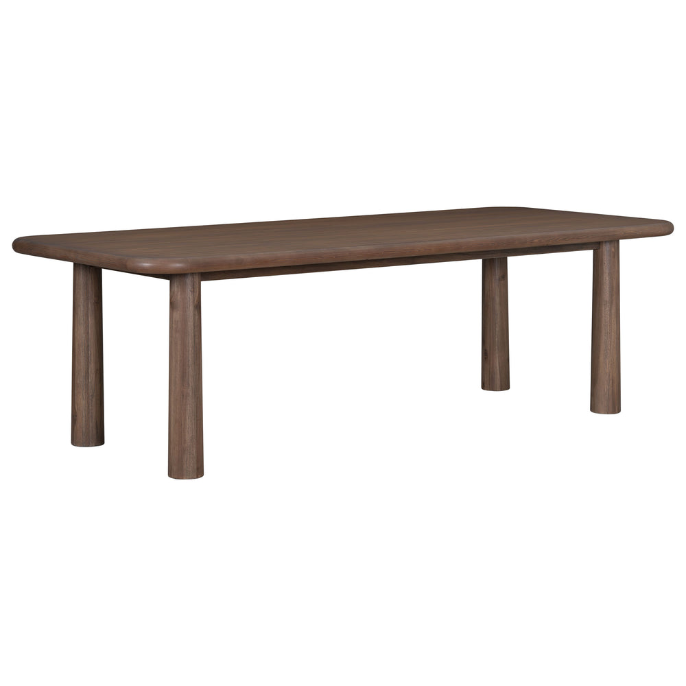 Sequoia Dining Table, Modern Mocha