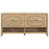 Cypress 4 Drawer Dresser, Raw Oak