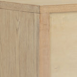 Cypress 4 Drawer Dresser, Raw Oak