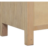 Cypress 4 Drawer Dresser, Raw Oak