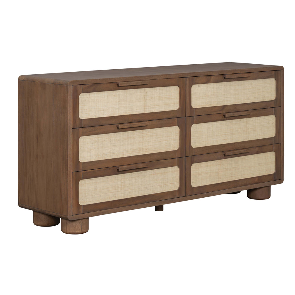 Madera Dresser, Modern Mocha-Furniture - Bedroom-High Fashion Home