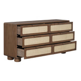 Madera Dresser, Modern Mocha-Furniture - Bedroom-High Fashion Home