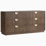 Napa 6 Drawer Dresser, Umber Oak