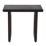 Sausalito End Table, Dark Cinder