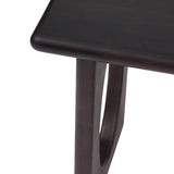 Sausalito End Table, Dark Cinder