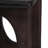 Sausalito End Table, Dark Cinder