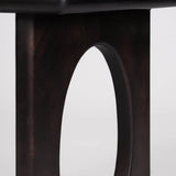 Sausalito End Table, Dark Cinder