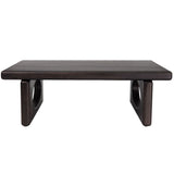 Sausalito Coffee Table, Dark Cinder