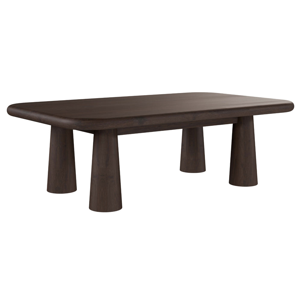 Sequoia Coffee Table, Modern Mocha