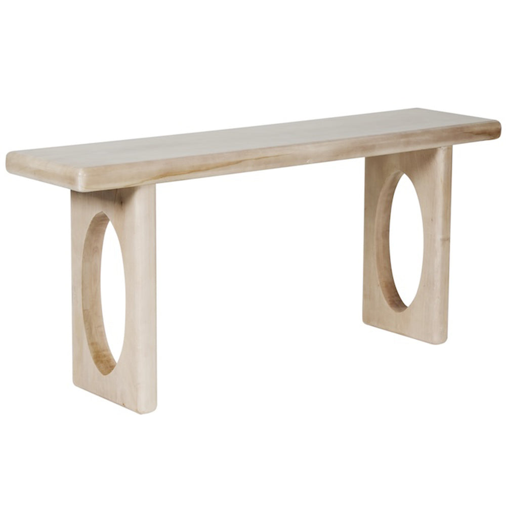 Sausalito Console Table, Burnished Ash