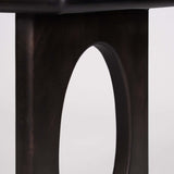 Sausalito Console Table, Dark Cinder