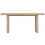 Pacifica Console Table, Raw Oak