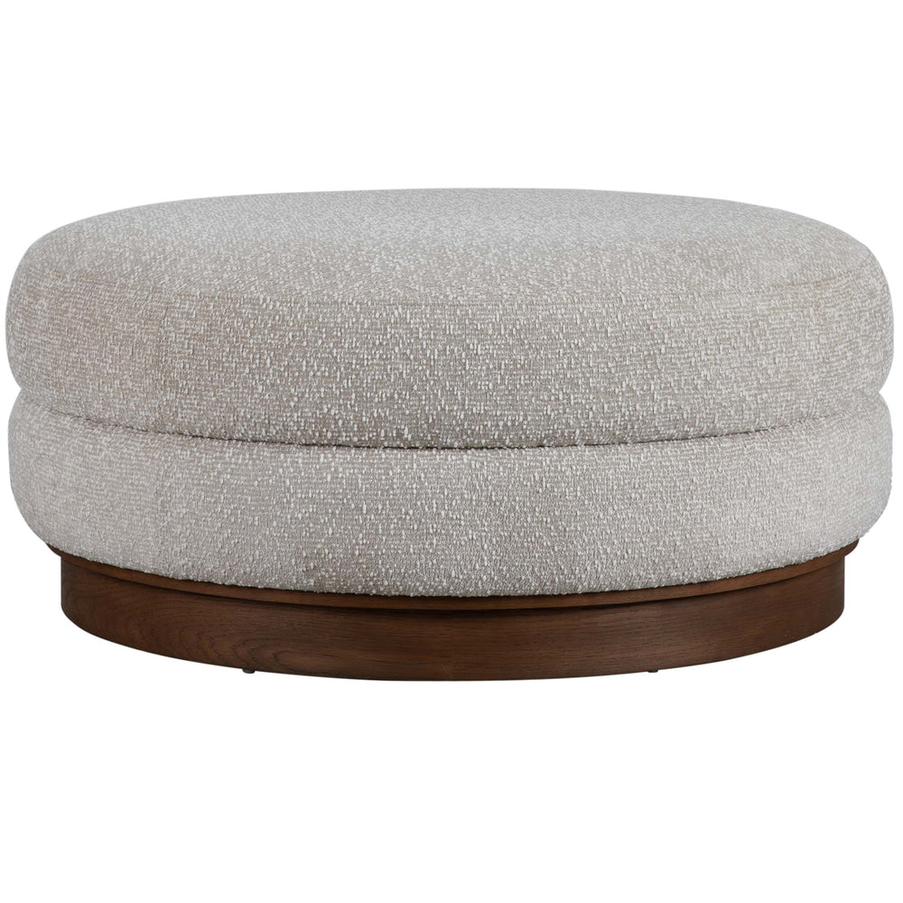 Yukon Ottoman, Warm Putty