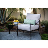 Provence End Table, Pewter Antique-Furniture - Accent Tables-High Fashion Home