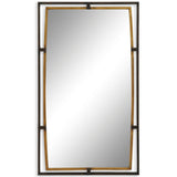 Sabino Mirror, Gold/Brown