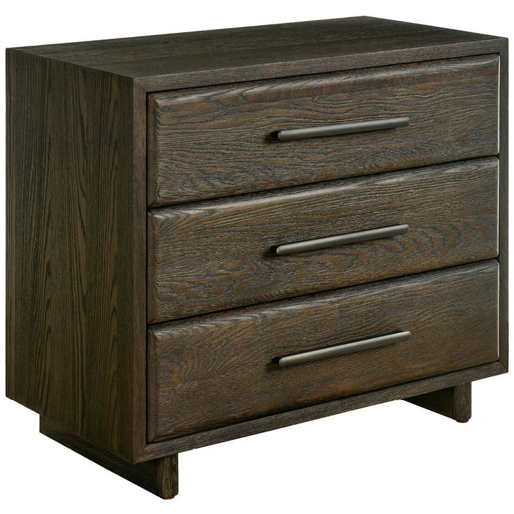 Sable 3 Drawer Nightstand, Sable-Furniture - Bedroom-High Fashion Home