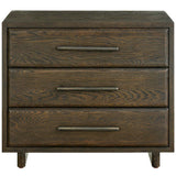 Sable 3 Drawer Nightstand, Sable-Furniture - Bedroom-High Fashion Home