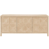 Sadie Credenza, Natural Oak-Furniture - Storage-High Fashion Home