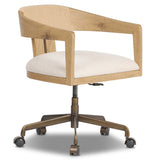 Sadie Desk Chair, Crete Sand by Four Hands-Furniture - Office-High Fashion Home