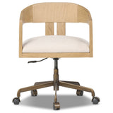 Sadie Desk Chair, Crete Sand by Four Hands-Furniture - Office-High Fashion Home