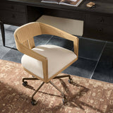Sadie Desk Chair, Crete Sand by Four Hands-Furniture - Office-High Fashion Home