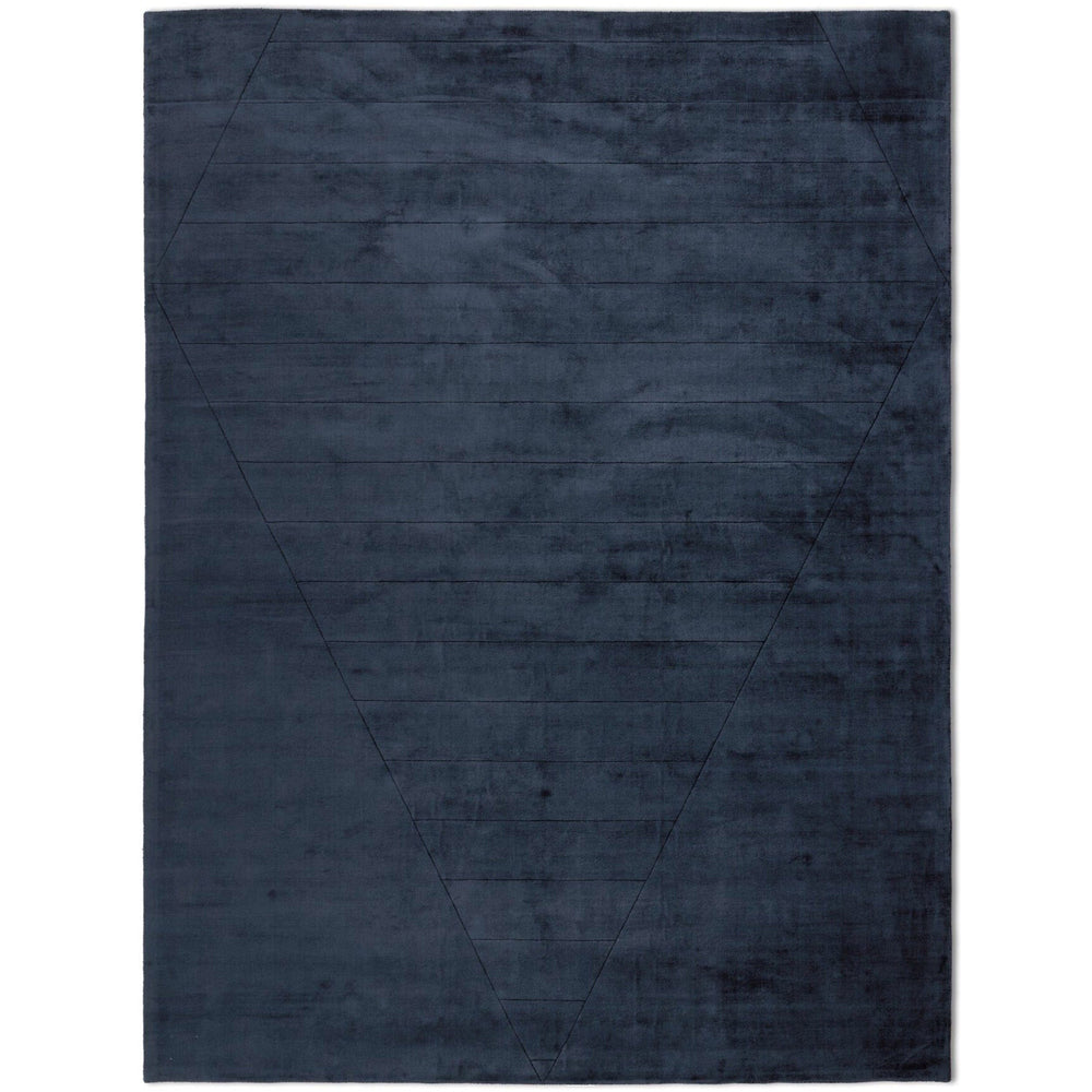 Sadzi Hand Carved Rug, Sadzi Navy by Four Hands-Rugs1-High Fashion Home
